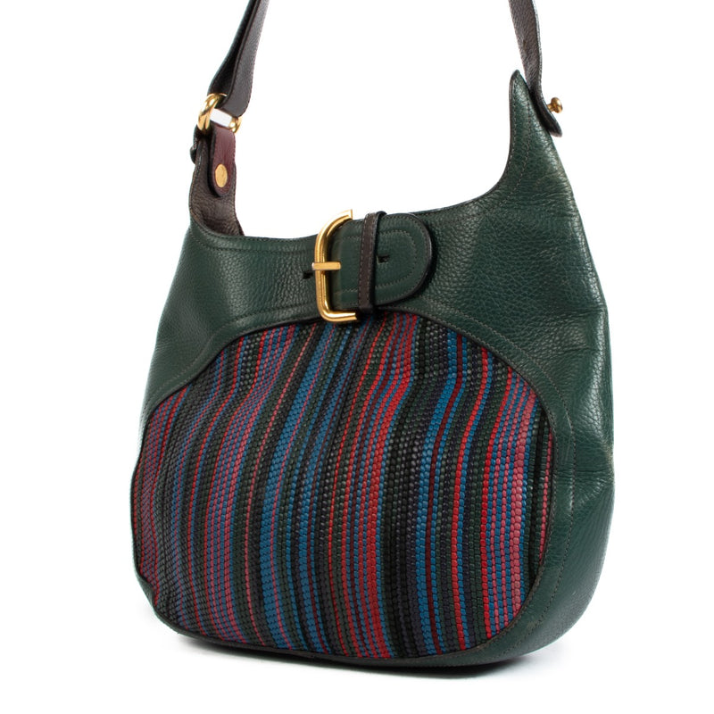 shop 100% authentic second hand Delvaux Chardonnay Toile De Cuir Multicolor Bag on Labellov.com