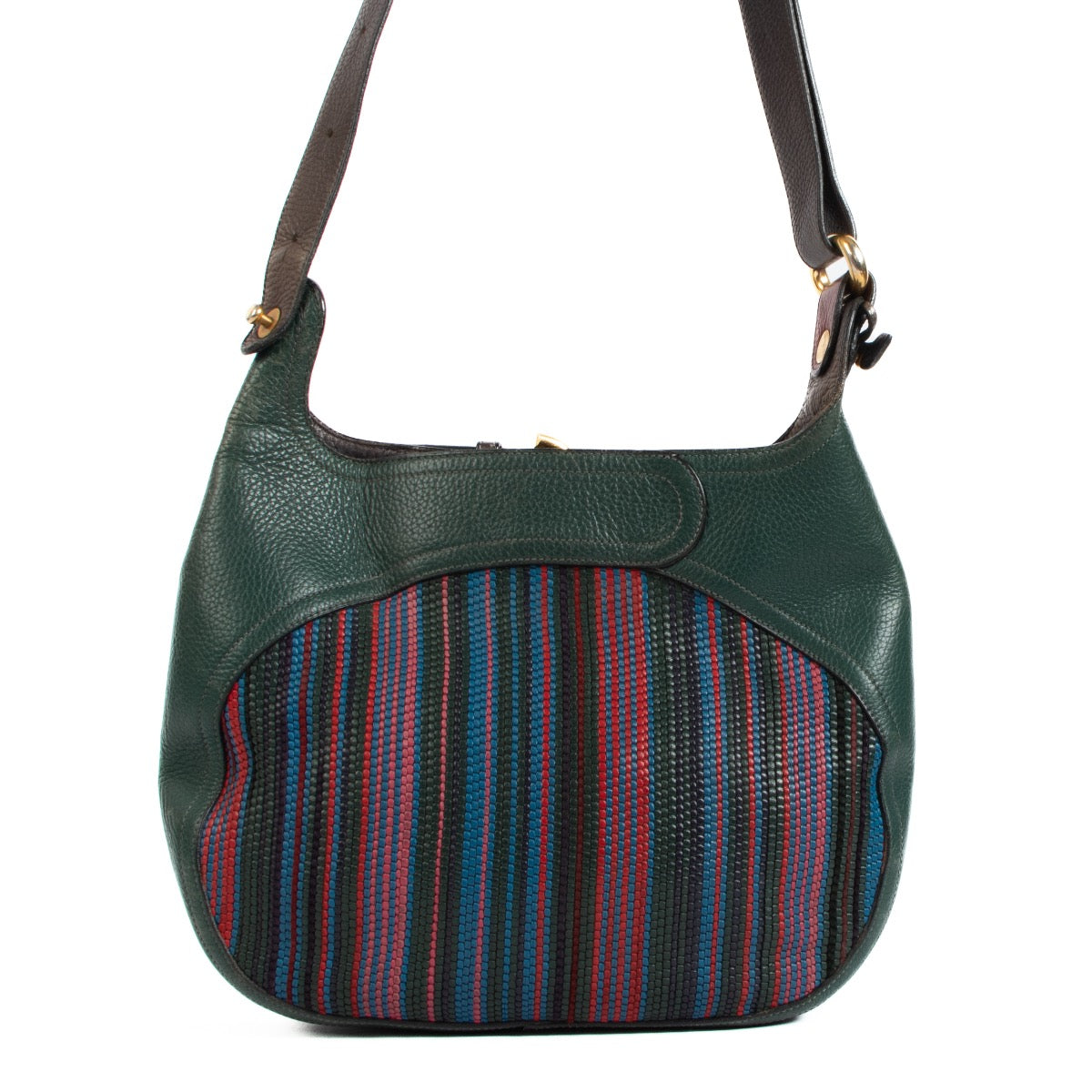 shop 100% authentic second hand Delvaux Chardonnay Toile De Cuir Multicolor Bag on Labellov.com