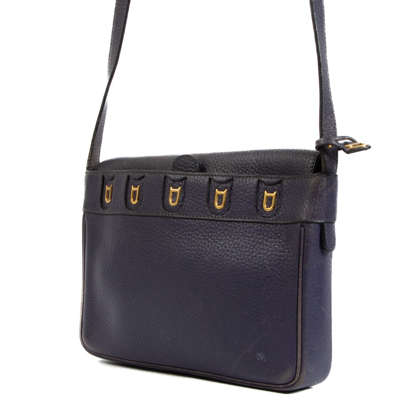 shop 100% authentic second hand Delvaux Purple Fuiraire Crossbody Bag on Labellov.com