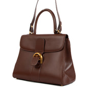 shop 100% authentic second hand Delvaux Brillant MM Brown Jumping on Labellov.com