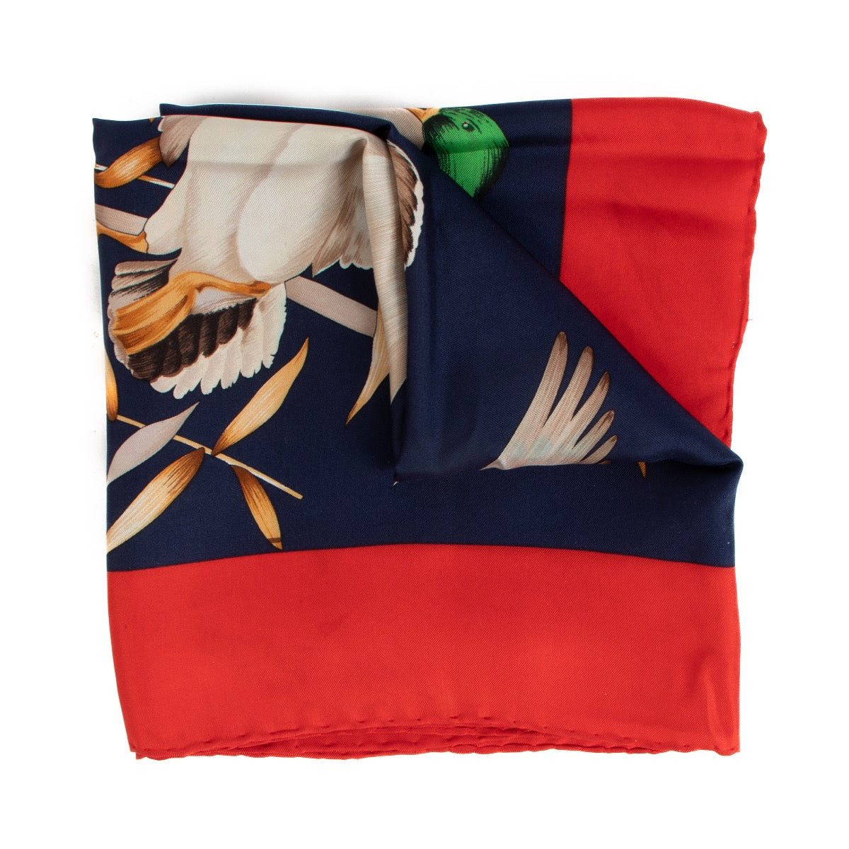 shop 100% authentic second hand Gucci Multicolor Duck Print Scarf on Labellov.com