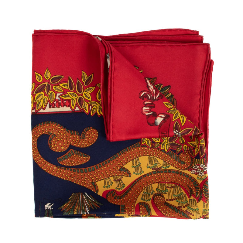 shop 100% authentic second hand Hermès Le Paradis du Roy 90 Scarf on Labellov.com