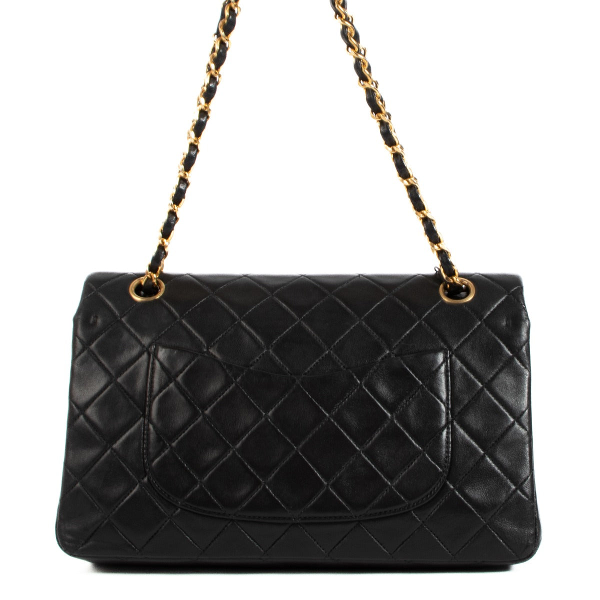 shop 100% authentic second hand Chanel Black Medium Classic Flap Bag on Labellov.com