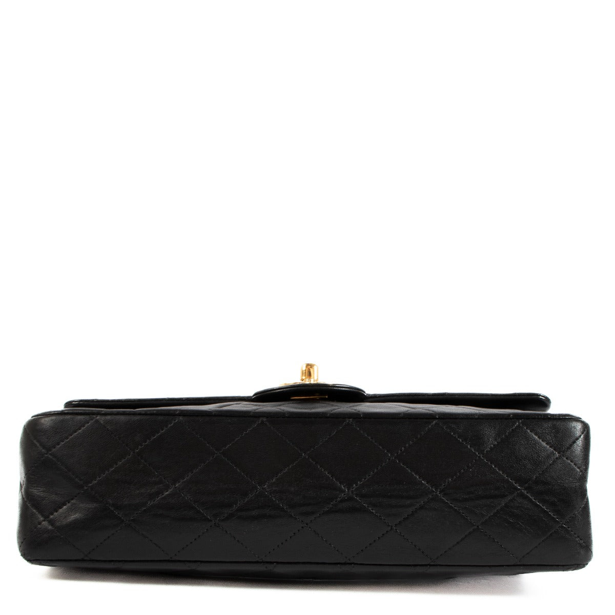 Chanel Black Lambskin Medium Classic Flap Bag