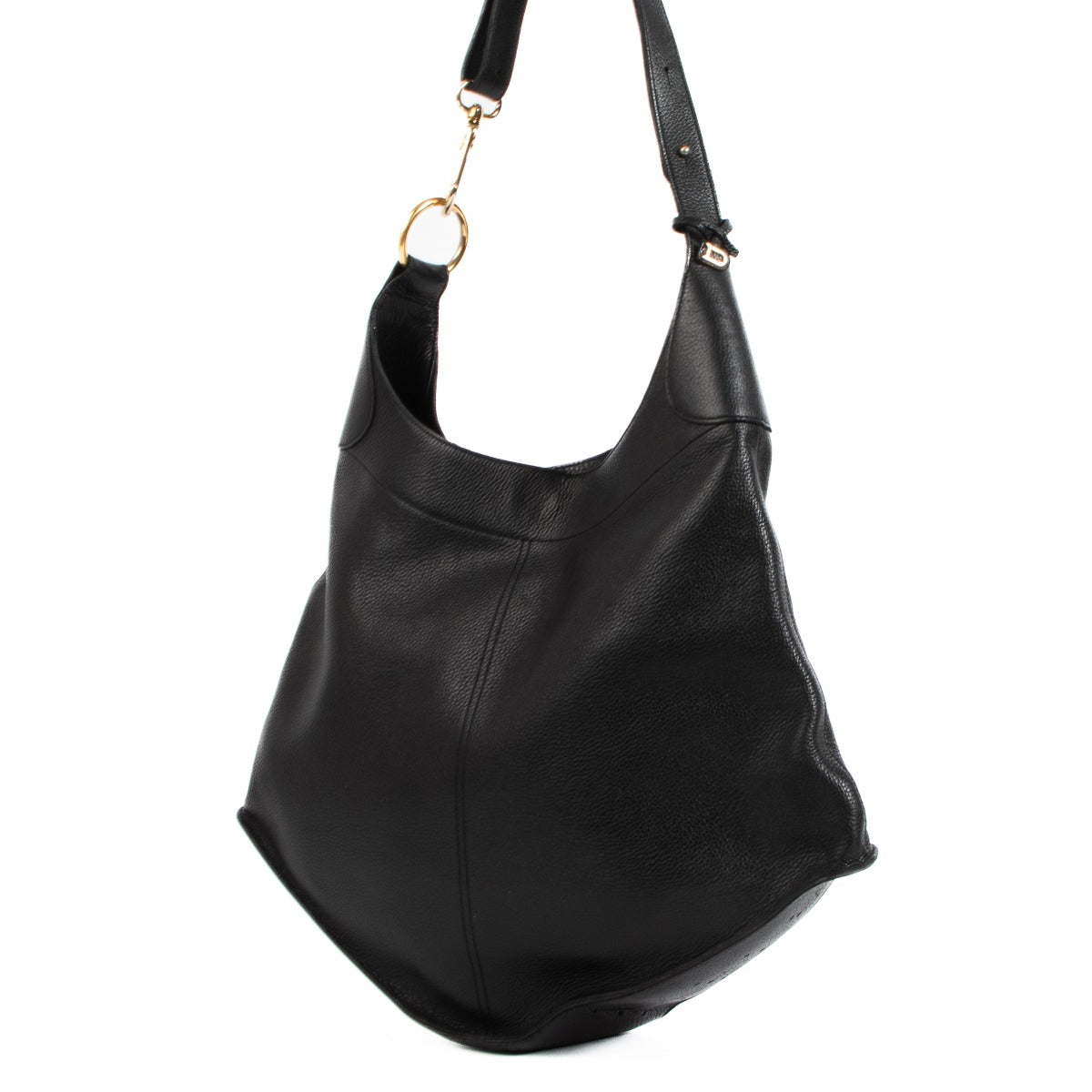Shop safe online at Labellov in Antwerp, Brussel and Knokke this 100% authentic second hand Delvaux Black Satan Shoulder Bag
