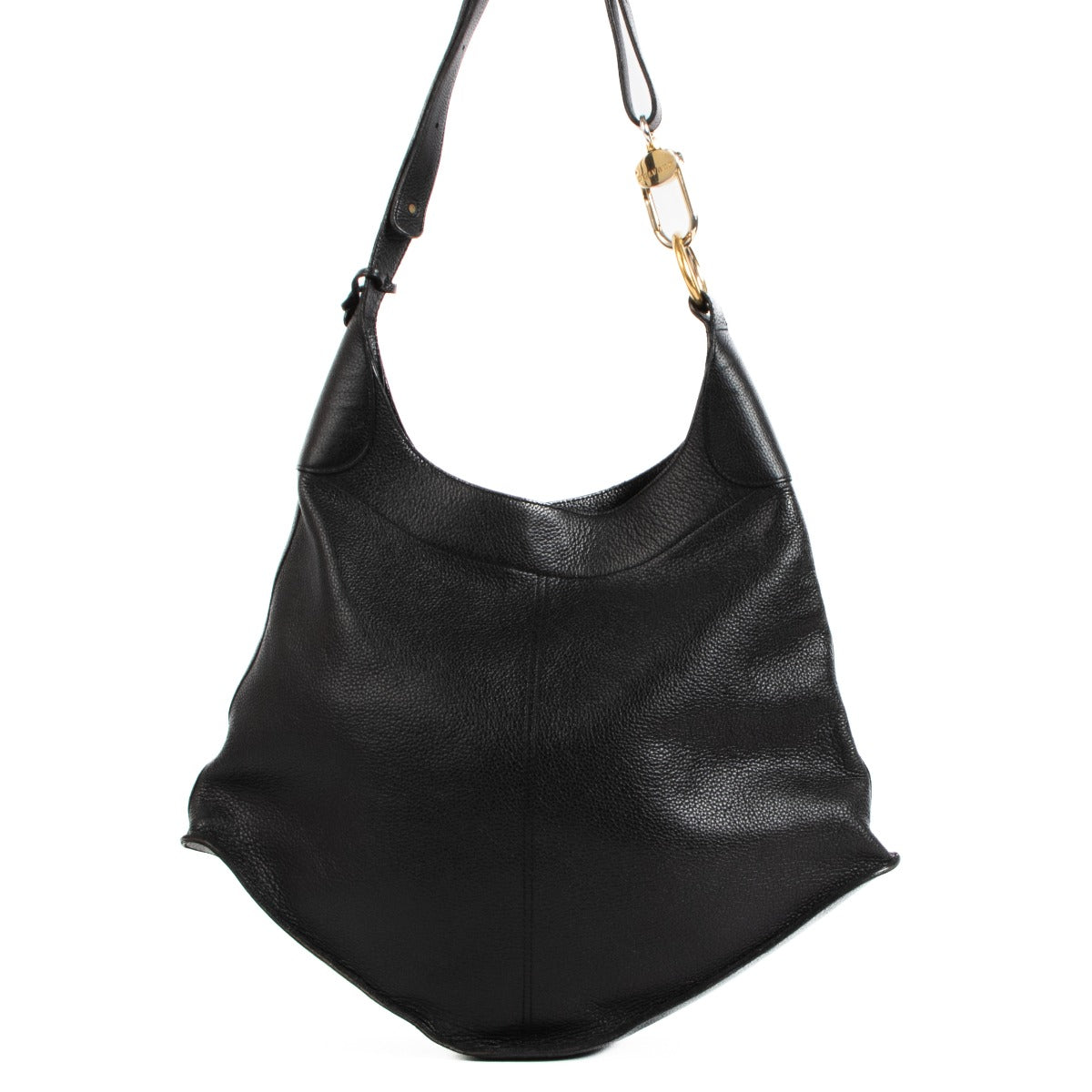 Shop safe online at Labellov in Antwerp, Brussel and Knokke this 100% authentic second hand Delvaux Black Satan Shoulder Bag