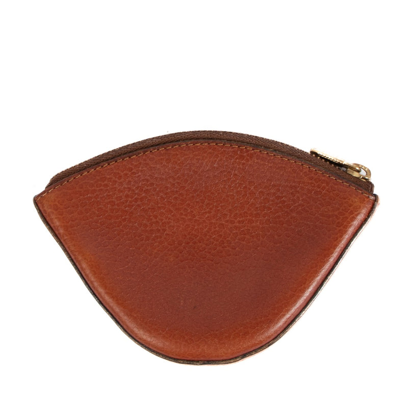 Shop safe online at Labellov in Antwerp, Brussels and Knokke this 100% authentic second hand Delvaux Brown Leather Coin Wallet