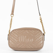 Authentic second-hand Gucci Taupe GG Marmont Camera Bag on labellov.com