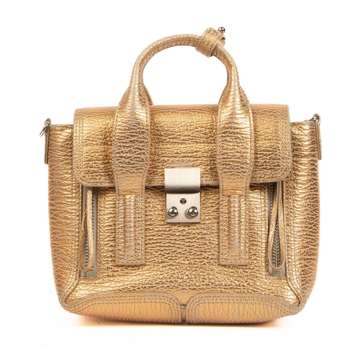 Philip Lim Pashli Mini Rose Gold Shoulder Bag