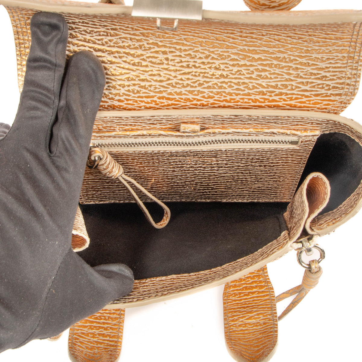 3.1 Phillip Lim Pashli Mini Rose Gold Schoudertas