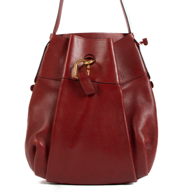 shop 100% authentic second hand Delvaux Bordeaux Faust Bag on Labellov.com