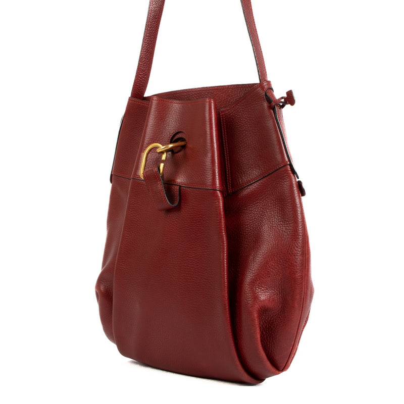shop 100% authentic second hand Delvaux Bordeaux Faust Bag on Labellov.com