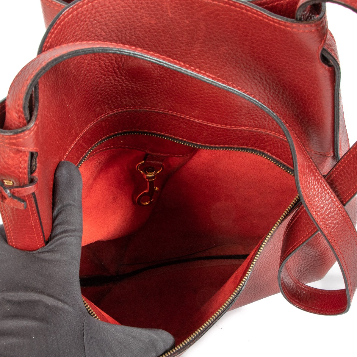 shop 100% authentic second hand Delvaux Bordeaux Faust Bag on Labellov.com
