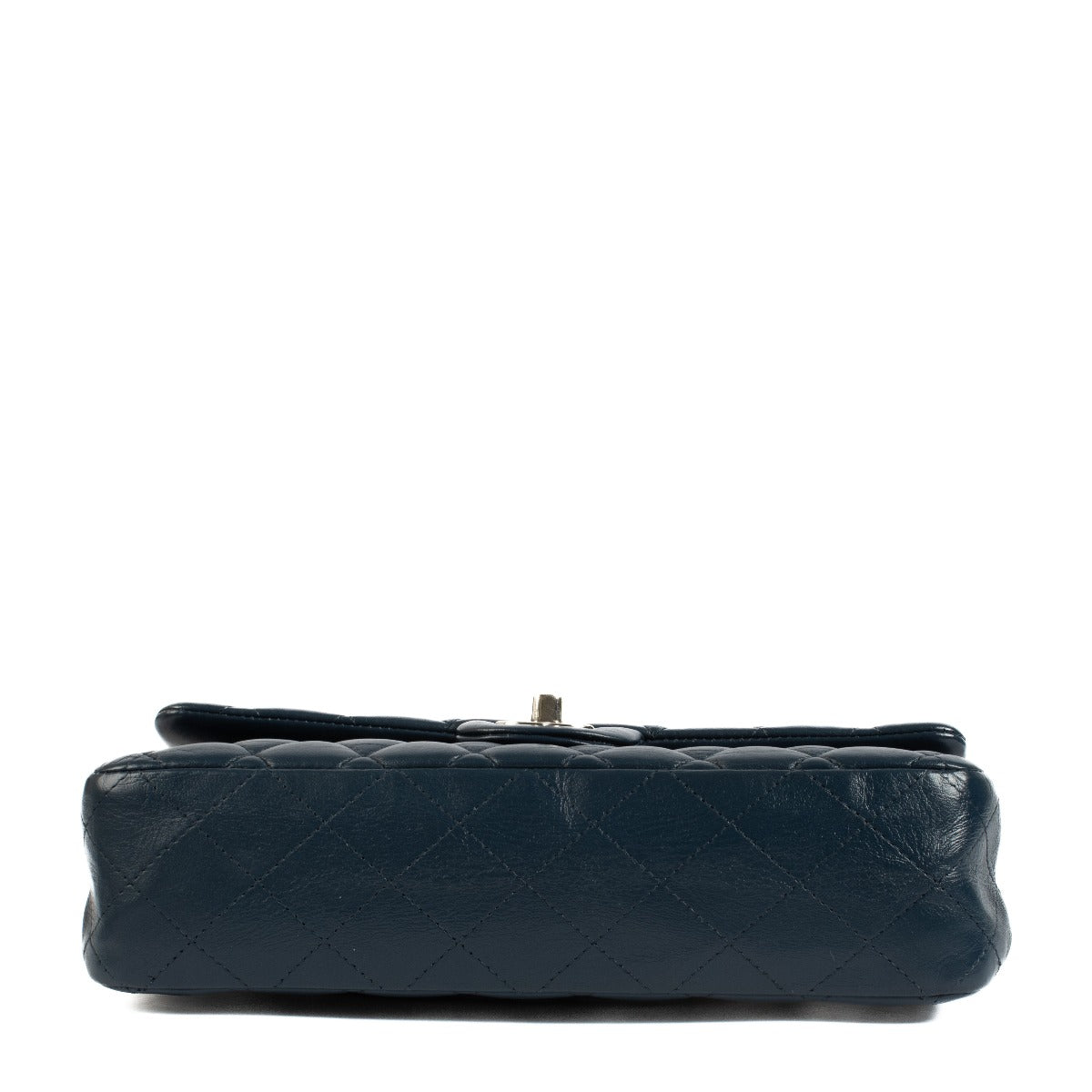 Chanel Navy Lambskin Medium Classic 11.12 Bag