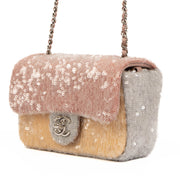 Chanel 18S Waterfall Sequin Mini Classic Bag