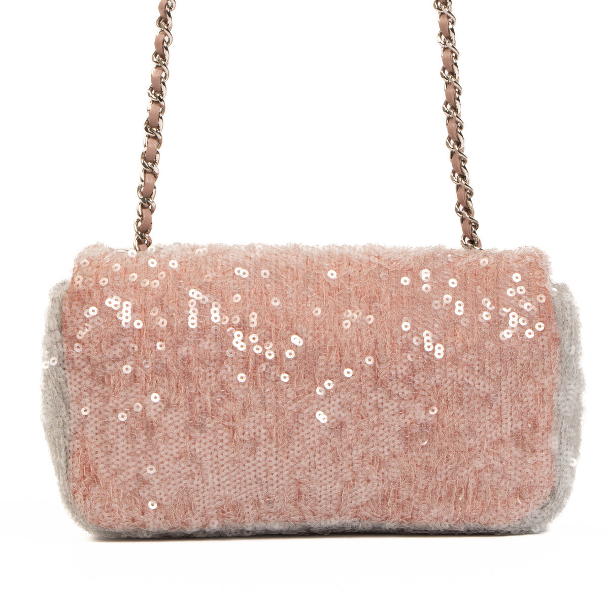 Chanel 18S Waterfall Sequin Mini Classic Bag