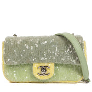 Chanel 18S Waterfall Sequin Mini Classic Bag