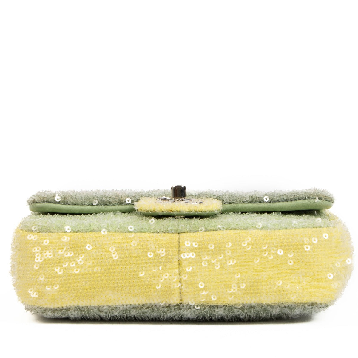 Chanel 18S Waterfall Sequin Mini Classic Tas