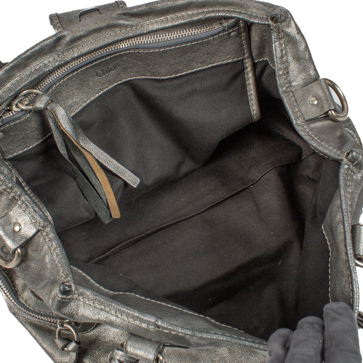 shop 100% authentic second hand Chloé Silver Handbag on Labellov.com