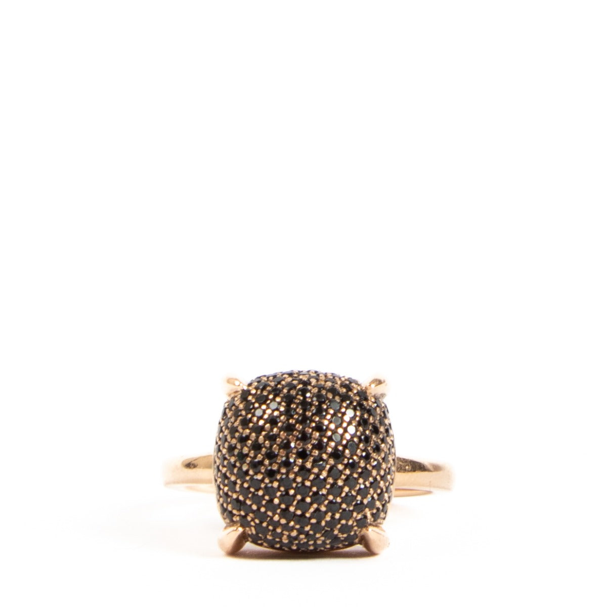 Tiffany & Co. Paloma's Sugar Stacks Black Spinel 18k Rose Gold Ring