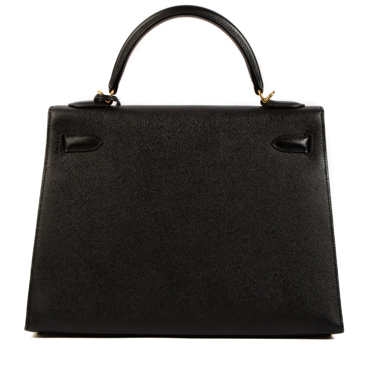 Hermès Kelly 32 Zwart Epsom GHW
