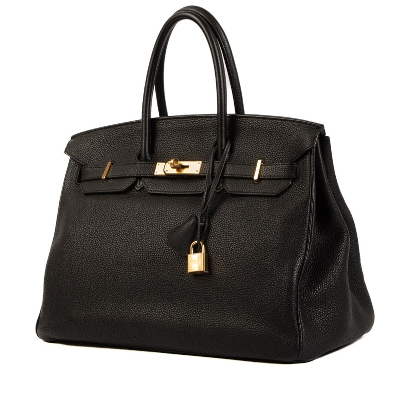 Hermès 2014 Birkin 35 Black Togo