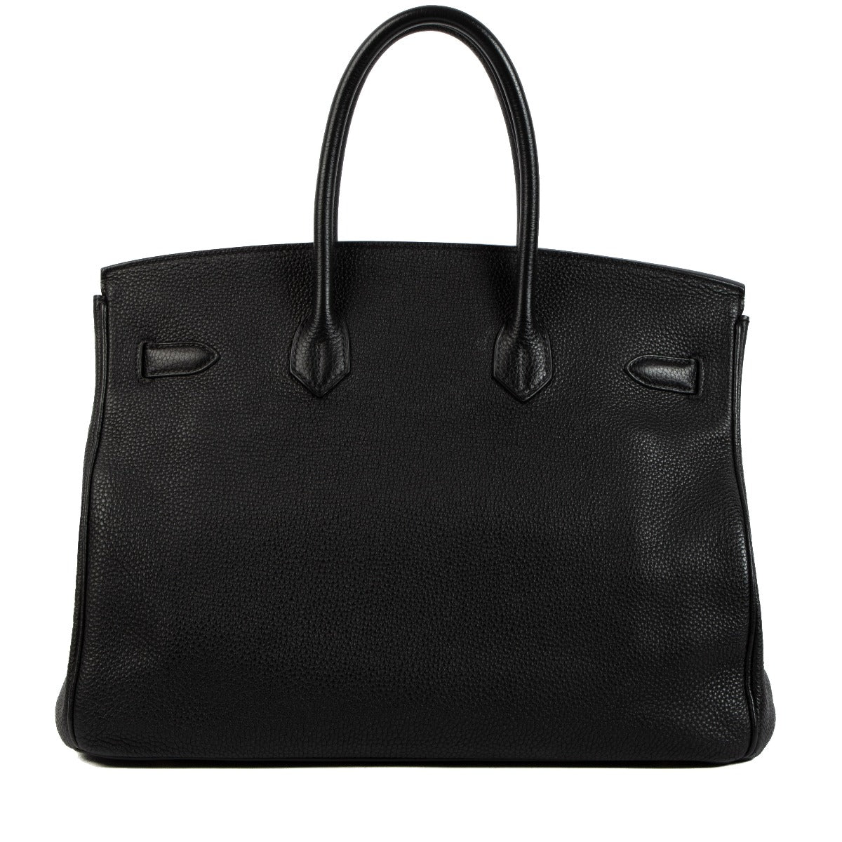 Shop vintage second hand pre-owned 2014 Hermès Birkin 35 Black Togo on www.labellov.com