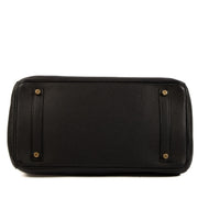 Shop vintage second hand pre-owned 2014 Hermès Birkin 35 Black Togo on www.labellov.com