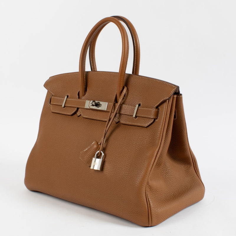 Hermès Birkin 35 Goud Togo PHW