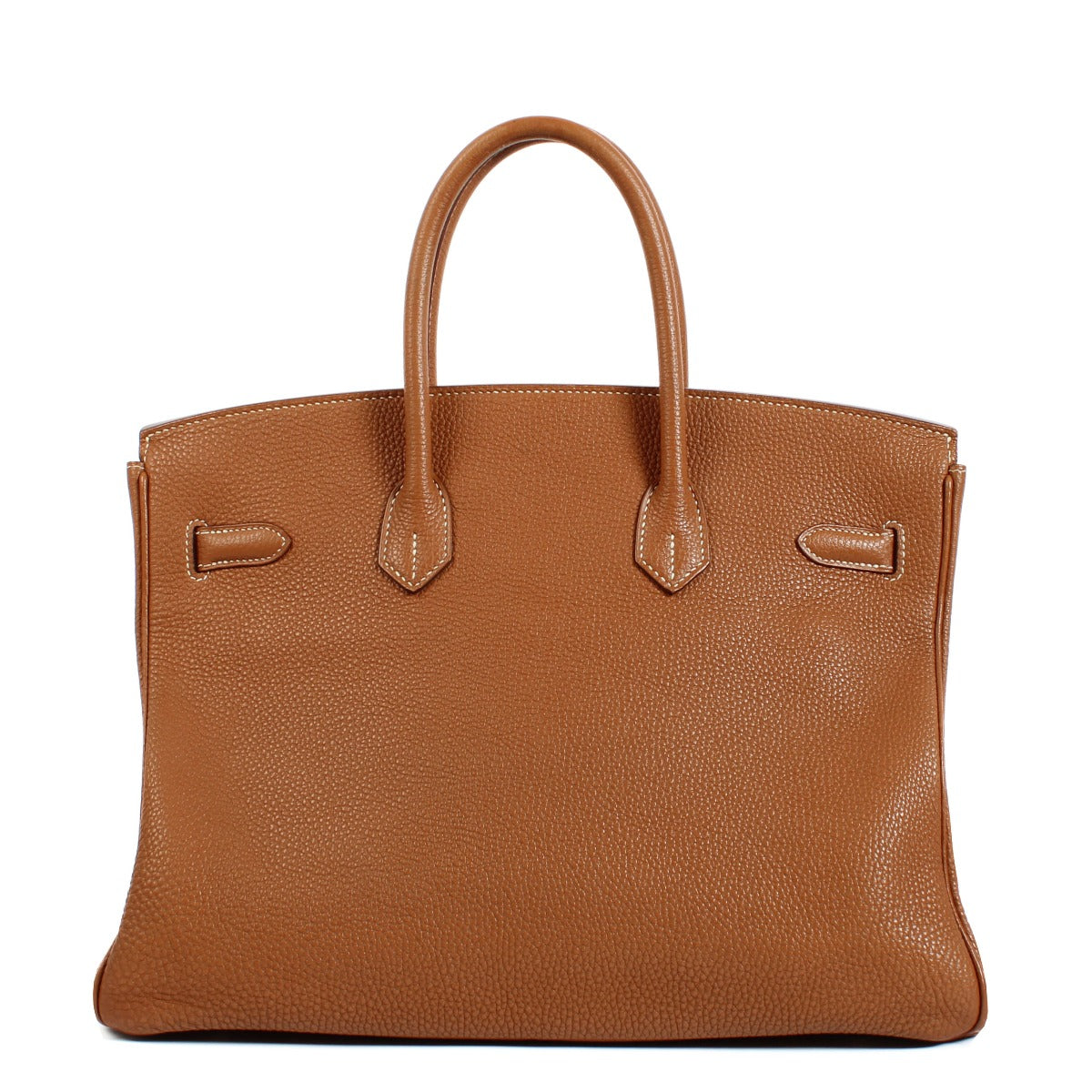 Buy authentic second hand pre-owned Hermès 2009 Birkin 35 Gold Togo Palladium Hardware on www.labellov.com