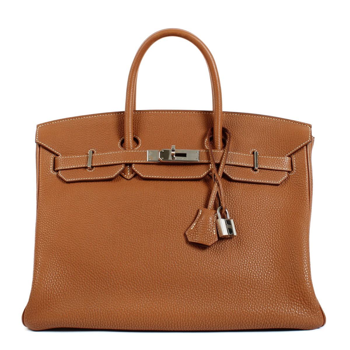 Hermès 2009 Birkin 35 Gold Togo Palladium Hardware