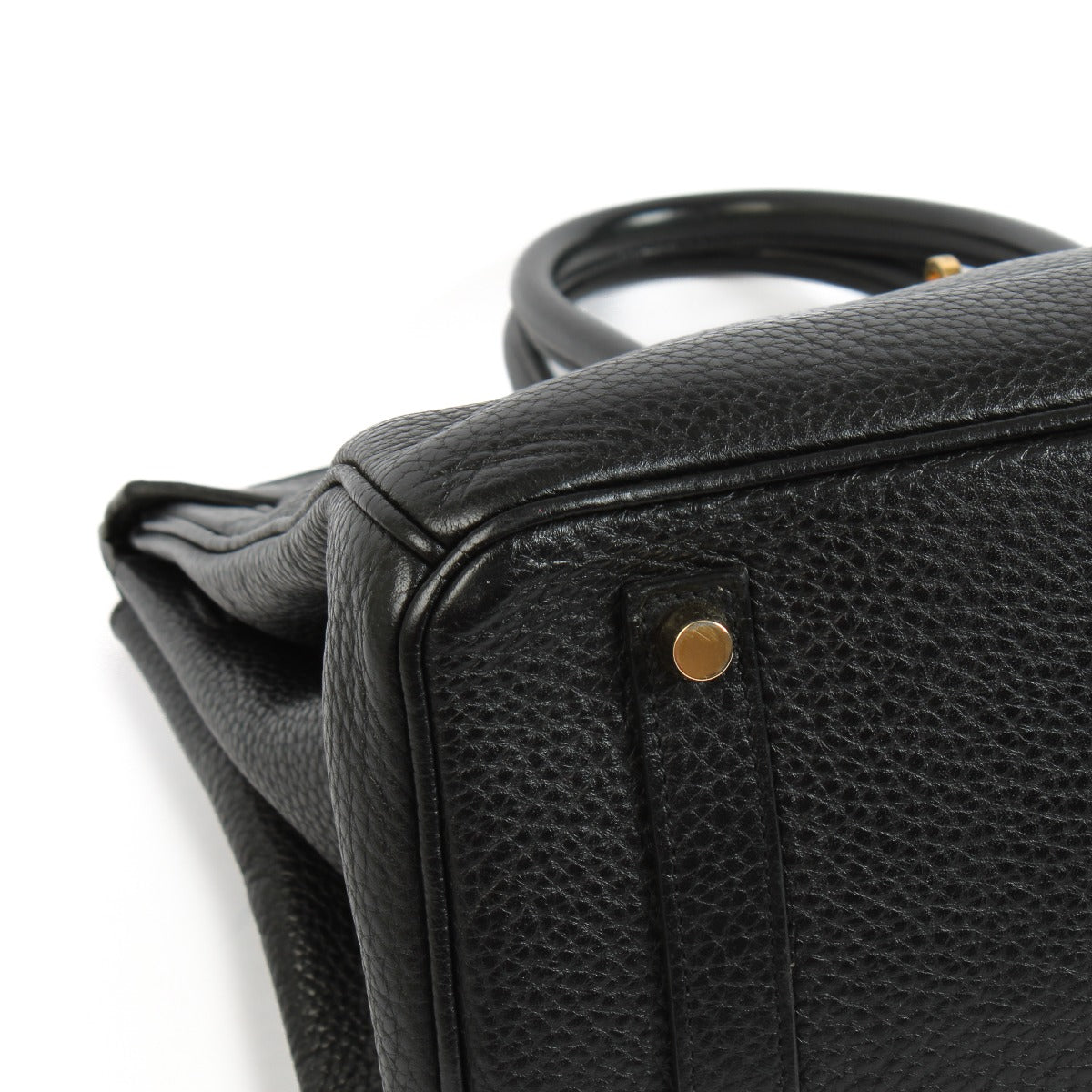 achetez seconde main Hermes Birkin 35 Noir taurillon Clemence dans www.labellov.com