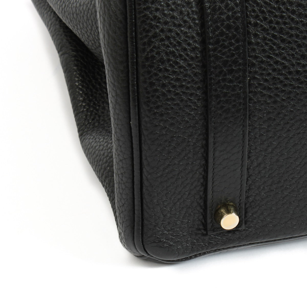 achetez seconde main Hermes Birkin 35 Noir taurillon Clemence dans www.labellov.com
