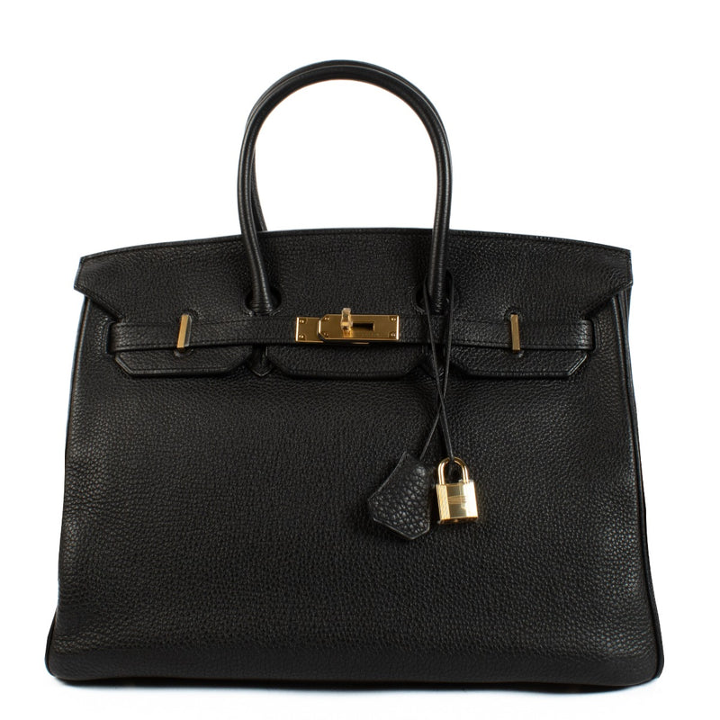 Hermès Birkin 35 Black Togo GHW