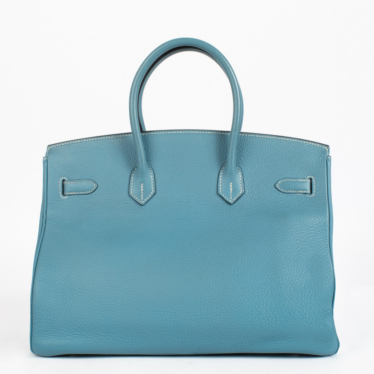 Hermès Birkin 35 Bleu Jean Clemence PHW