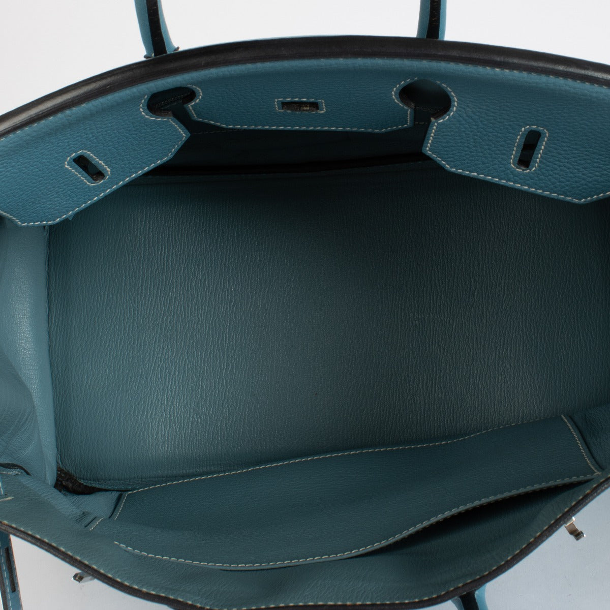 Hermès Birkin 35 Bleu Jean Clemence PHW