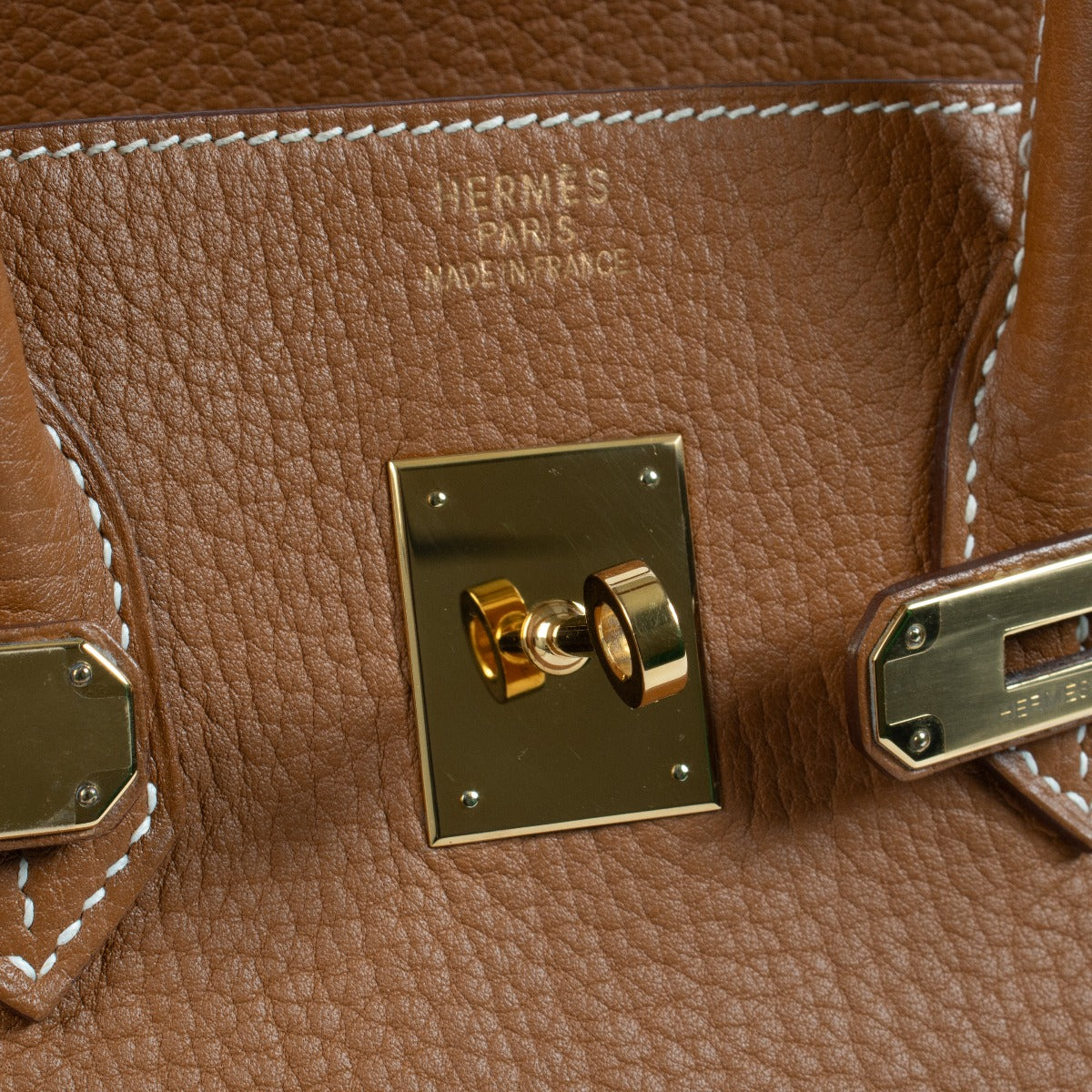Hermès Birkin 35 Goud Fjord GHW
