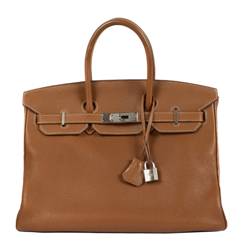 Hermès Birkin 35 Togo Goud PHW