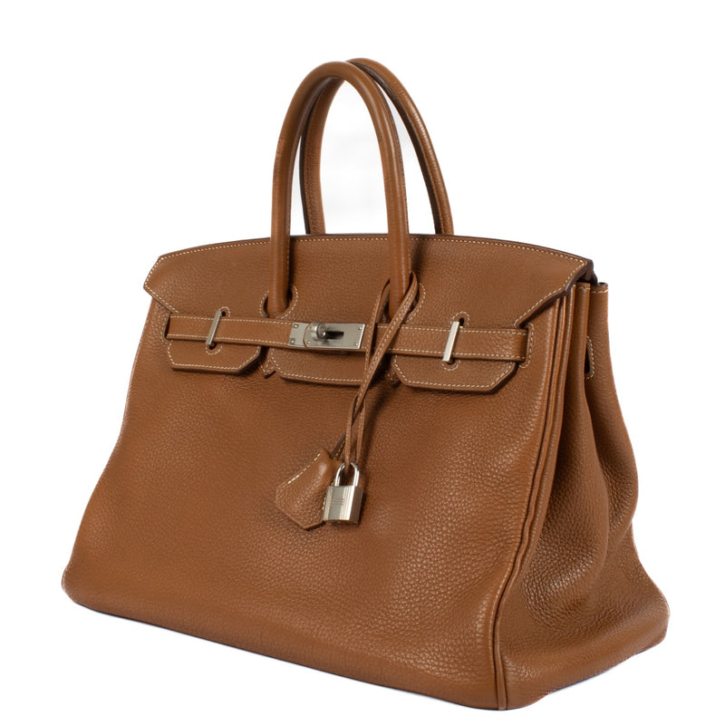 Hermès Birkin 35 Togo Goud PHW