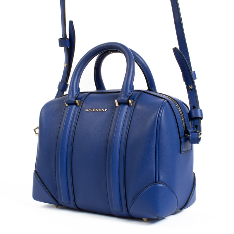 shop 100% authentic second hand Givenchy Blue Lucrezia Mini Handbag on Labellov.com