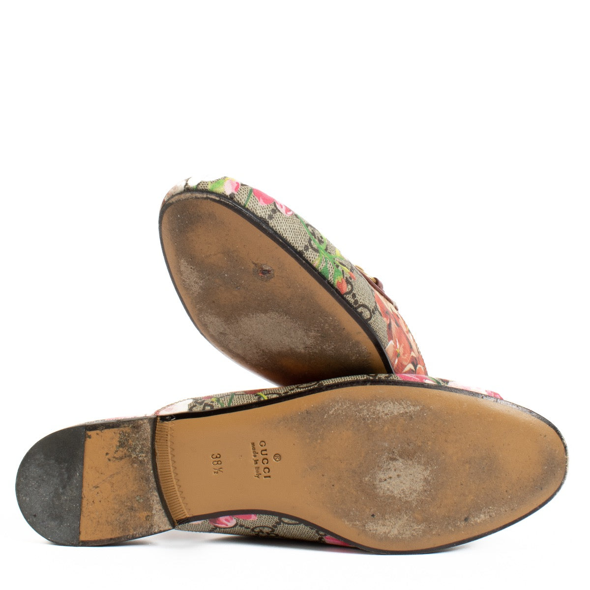 Gucci Princetown GG Blooms Slippers