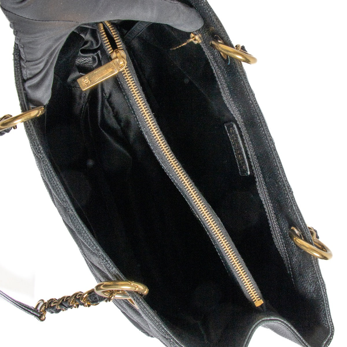 Shop 100% authentic second-hand Chanel Black Caviar GST Grand Shopping Tote Shoulder Bag on Labellov.com
