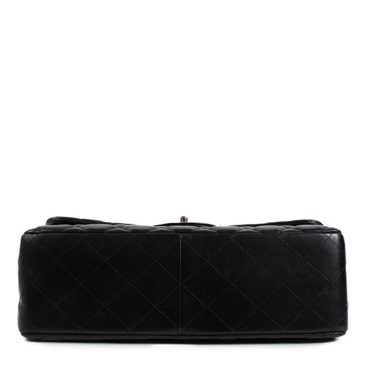 shop 100% authentic second hand Chanel Black Lambskin Large Classic Flap Bag on Labellov.com