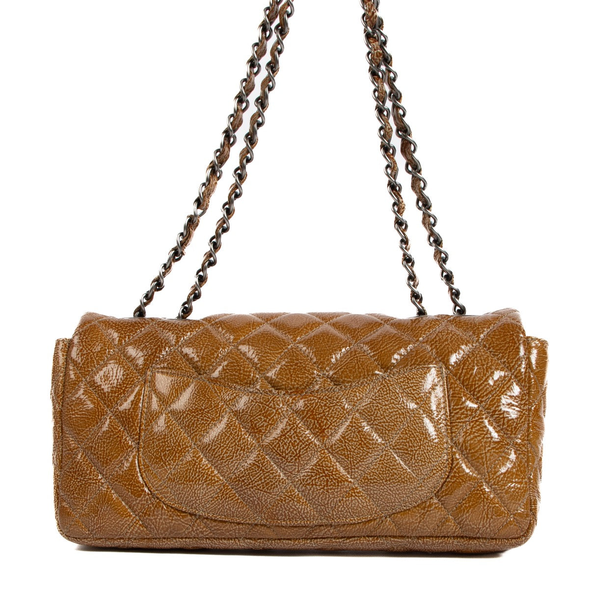 shop 100% authentic second hand Chanel Brown East West Flap Bag on Labellov.com