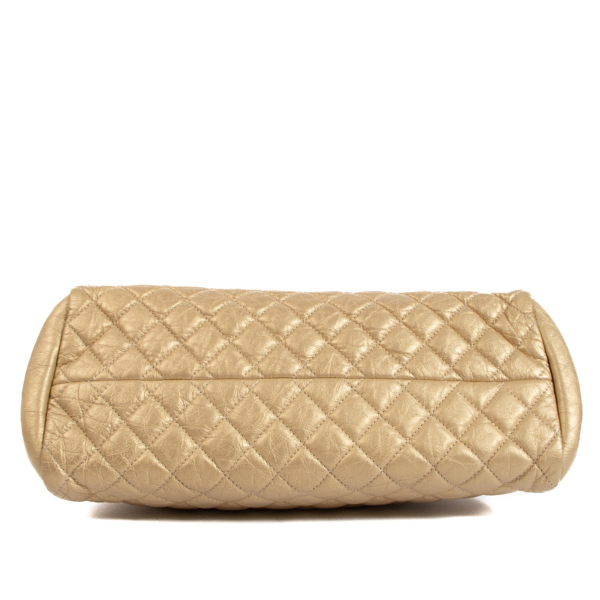 shop 100% authentic second hand Chanel Gold Aged Calfskin Leather Mademoiselle Bag on Labellov.com