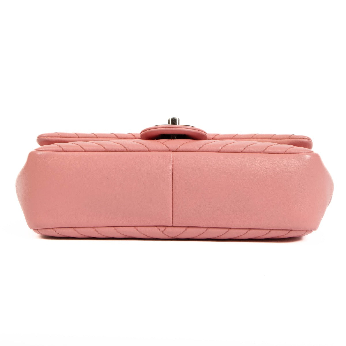 Chanel Roze Lamsleren Small CC Crossing Kleptas