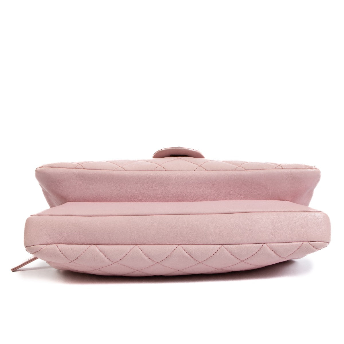 shop 100% authentic second hand Chanel Pink Calfskin Classic Flap Bag on Labellov.com