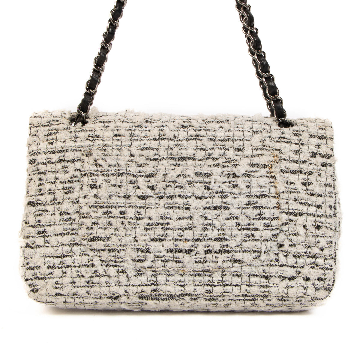 Sac Chanel Garden Party Tweed Medium Reissue 2.55