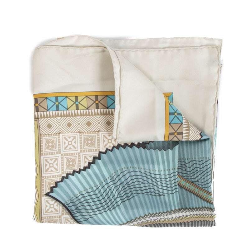 shop 100% authentic second hand Hermès Blue Cent Plis De Miao Scarf on Labellov.com