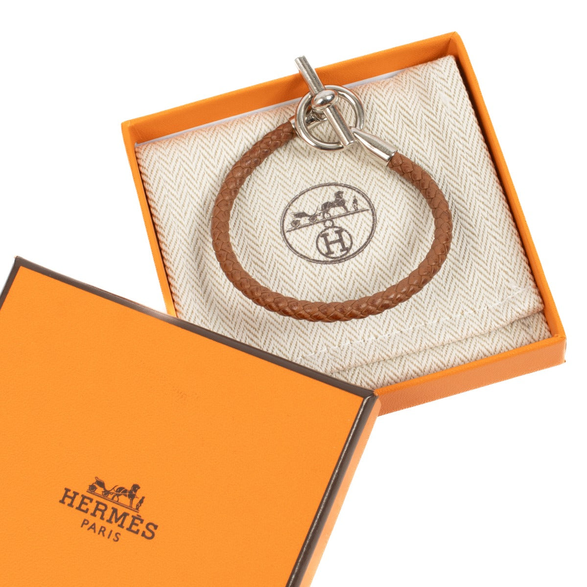 Shop 100% authentic secondhand Hermès Brown Glenan Bracelet on Labellov.com